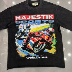 MAJESTIK Superbike Racing Graphic T-Shirt