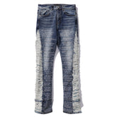 West Coast Choppers Contrast Spliced Denim Jeans