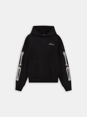 AMIRI BONES OVERSIZED HOODIE - Black