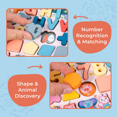 Montessori Activity Learning Board