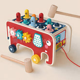 Wooden Pounding Bench