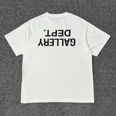 Gallery Dept. Fucked Up Logo Tee Inverted Letter Logo Printed Short Sleeve T-shirt