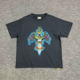 GALLERY DEPT. LIVE FOR METAL TEE 25 new washed and worn loose short sleeved T-shirt