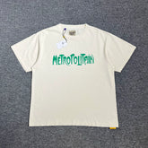 GALLERY DEPT. SELF TITLE TEE Self titled Loose Round Neck High Street Short sleeved T-shirt