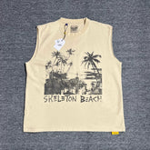 GALLERY DEPT.DAY NIGHT SLEEVELESS TEE Coconut Coast Loose Casual Tank Top