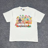 GALLERY DEPT.SKELETON BEACH THEATE TEE Skull Beach Theater Short sleeved T-shirt