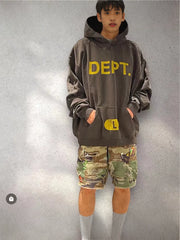 GALLERY DEPT. SIZE LOGO HOODIE Size American Washed Outdated High Street OS Hoodie