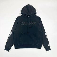 GALLERY DEPT. FLAMES HOODIE Armsleeves Flame Washed Water Used High Street Hoodies