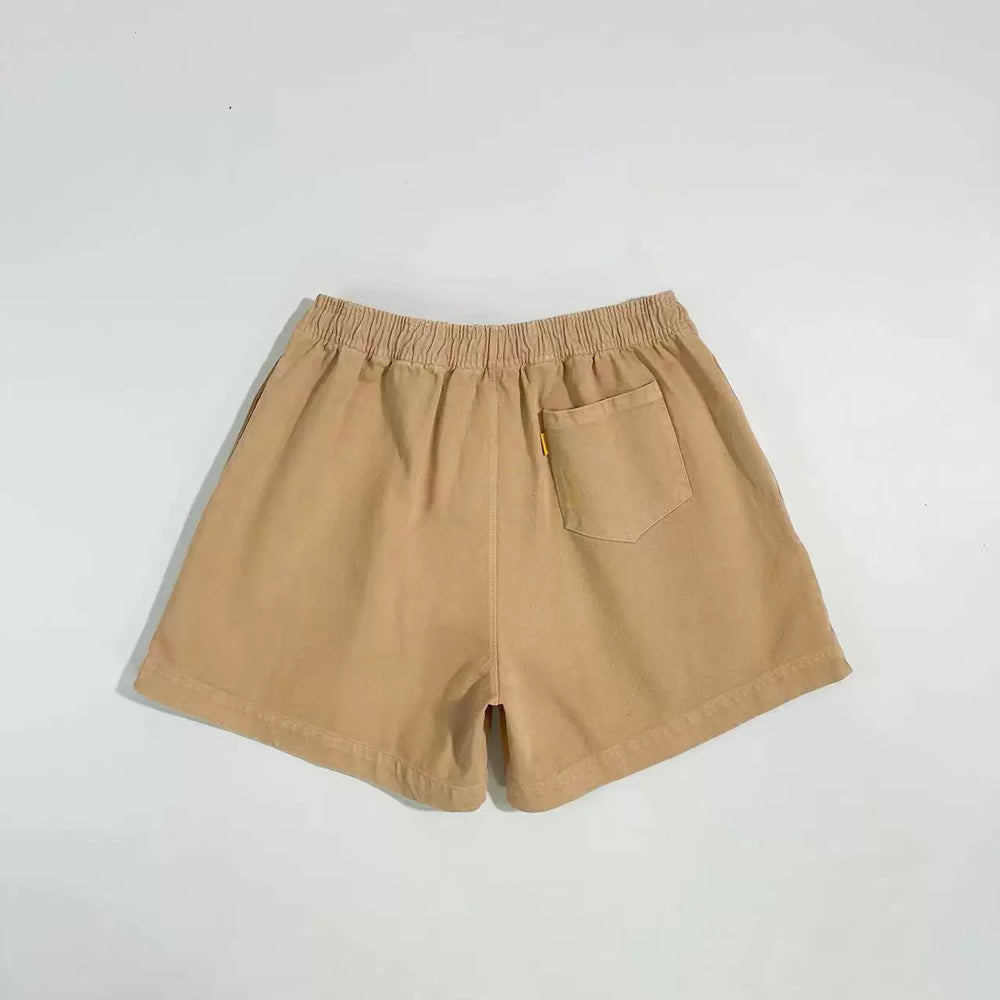 GALLERY DEPT. FRENCH LOGO ZUMA SHORTS卡其法文美式高街短裤