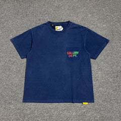 GALLERY DEPT. BOARDWALK TEE vintage high street short sleeved letter printed loose round neck T-shirt