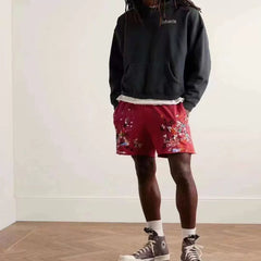 GALLERY DEPT. INSOMNIA SHOPTS Ink Splashed Dirty Washed Old Hairy American High Street Shorts