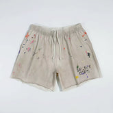 GALLERY DEPT. INSOMNIA SHOPTS Ink Splashed Dirty Washed Old Hairy American High Street Shorts