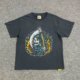 GALLERY DEPT. Reaper graphic-print Cotton T-shirt高街短袖