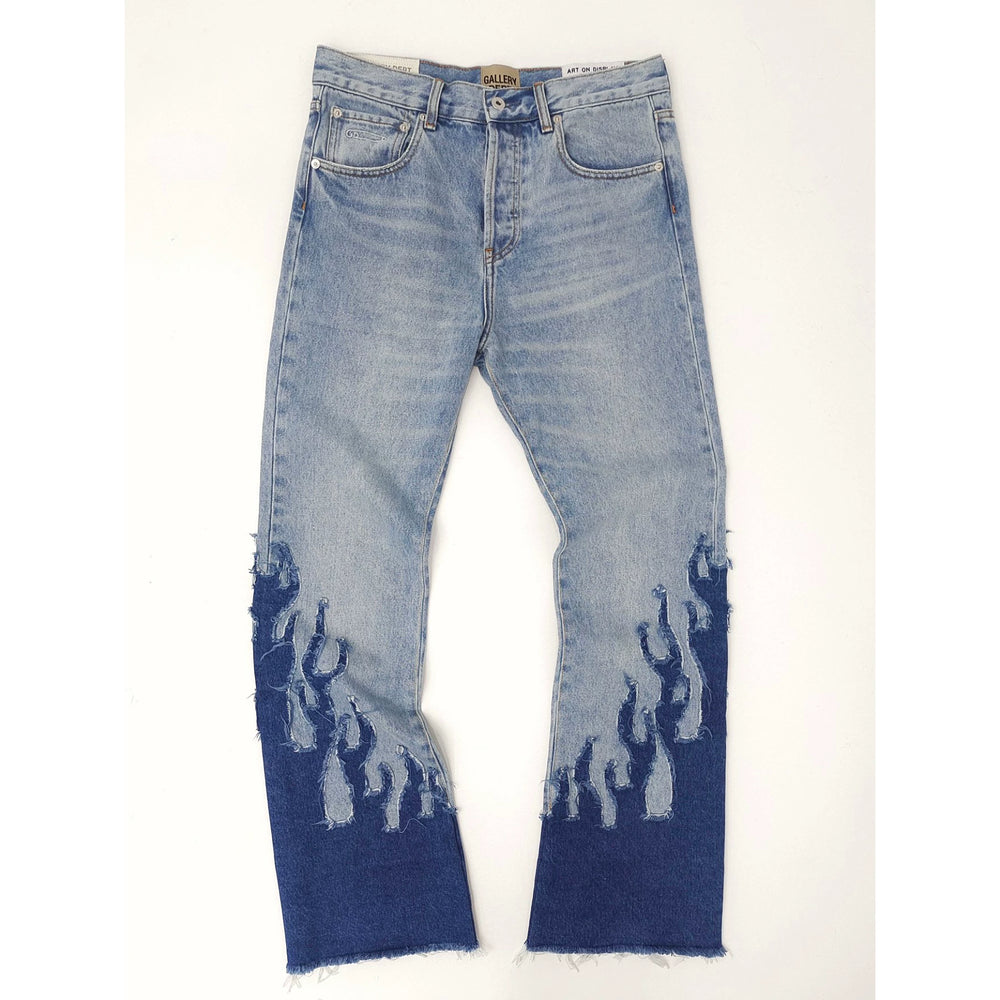 Gallery Dept la blvd flare flame micro flared jeans