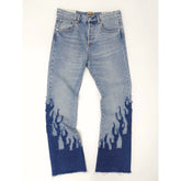 Gallery Dept la blvd flare flame micro flared jeans