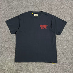 Gallery Dept.Souvenir Vintage Tee基础字母Logo水洗短袖T恤