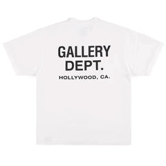 GALLERY DEPT. Souvenir Vintage Tee Hollywood letter washed short sleeved trendy men and women