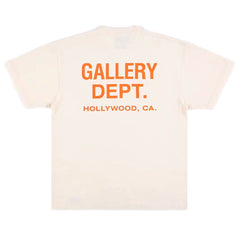 GALLERY DEPT. Souvenir Vintage Tee Hollywood letter washed short sleeved trendy men and women