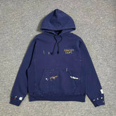GALLERY DEPT.GD PAINT LOGO HOODIE hand-painted splashed ink hoodie letter logo sweatshirt