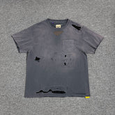 GALLERY DEPT. Salvage T-shirt vintage distressed patch high street short sleeved T-shirt
