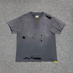 GALLERY DEPT. Salvage T-shirt vintage distressed patch high street short sleeved T-shirt