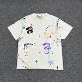 GALLERY DEPT.RAG APPLIQED TEE Limited Hand drawn Inkjet High Street Short Sleeves