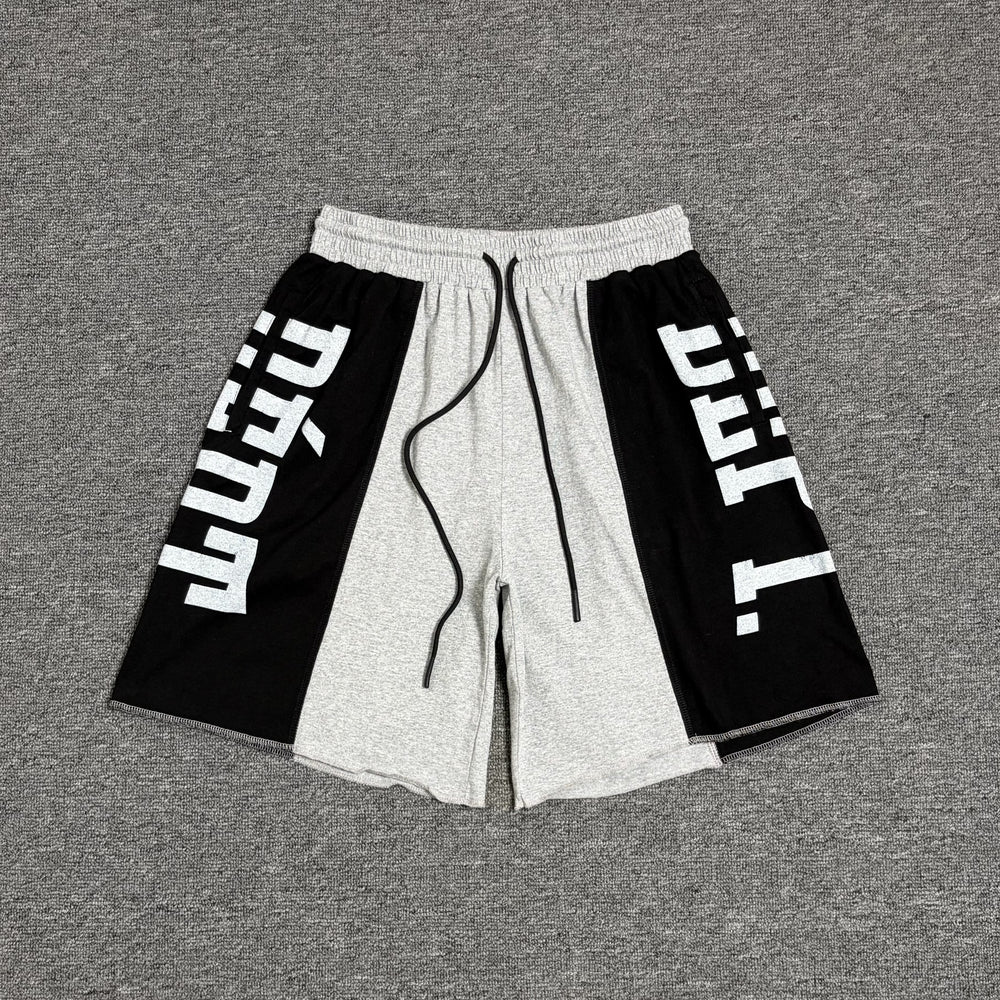 Gallery Dept. Session Shorts Large Letter Printed Loose Splicing Shorts