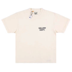 GALLERY DEPT. Souvenir Vintage Tee Hollywood letter washed short sleeved trendy men and women