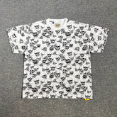 GALLERY DEPT.SKULL TEE Full Print Black Skull High Street Short Sleeves