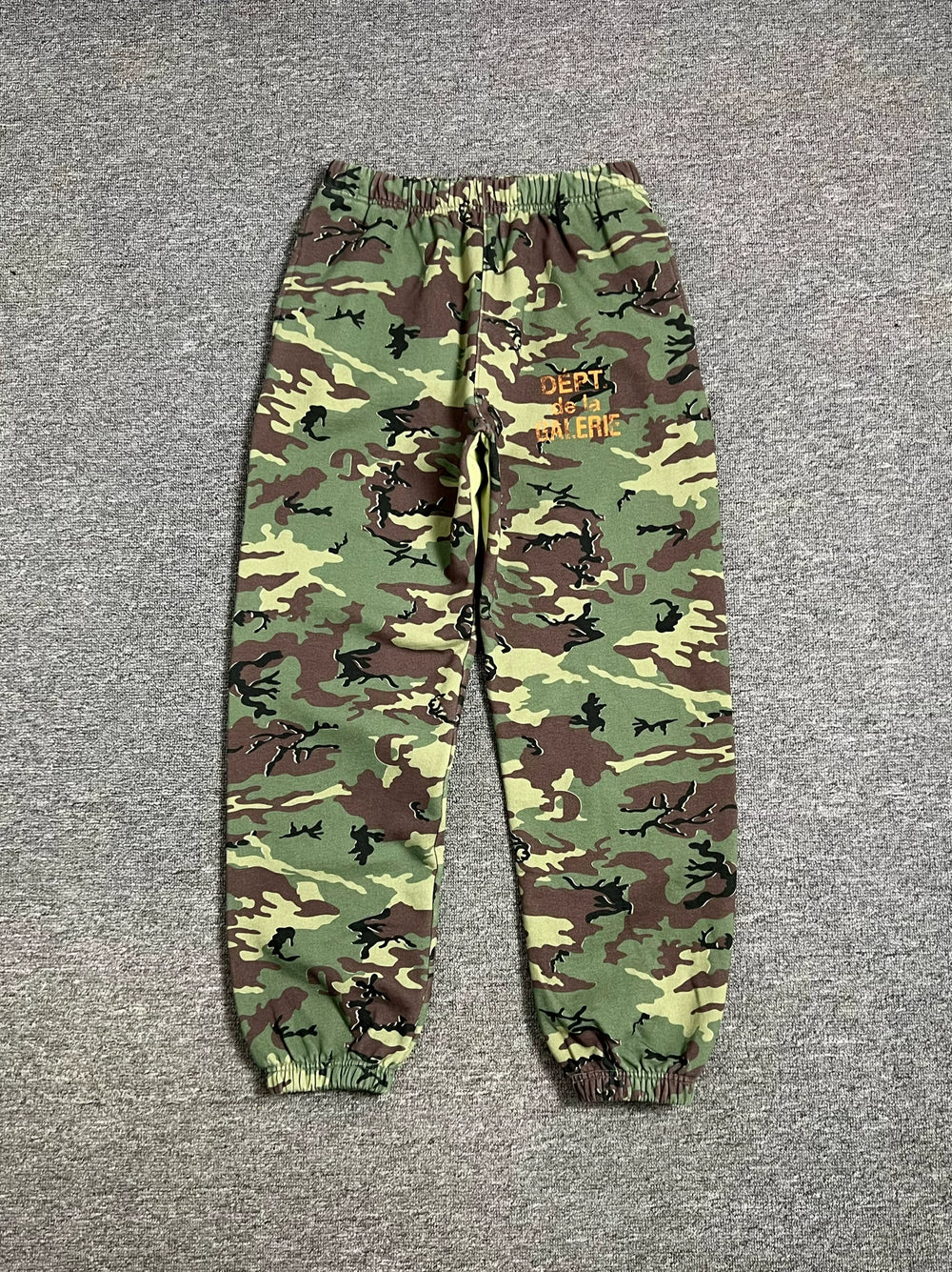 Gallery Dept. Camouflage Cotton Jersey Sweatpants French camouflage sweatpants