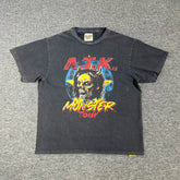 GALLERY DEPT. ATK MONSTER TOUR TEE Monster Washed Old High Street Short sleeved T-shirt