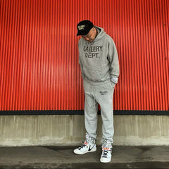GALLERY DEPT. English LOGO SWEATPANT Basic Alphabet American Leggings Pants