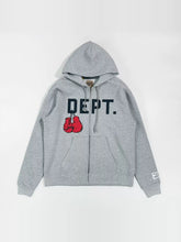 GALLERY DEPT. BOXING MERCH ZIP HOODIE拳击手套拉链卫衣帽衫