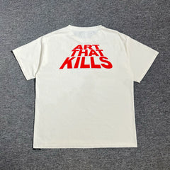 GALLERY DEPT. LONE WOLF TEE Lone Wolf Motorcycle American High Street Laundry Short Sleeve T-shirt