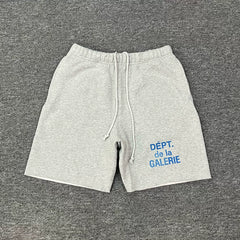 Gallery Dept. French Logo Sweat Shorts French Alphabet Sports Shorts