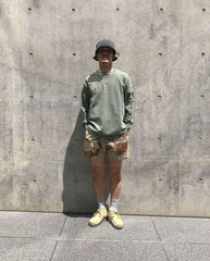 GALLERY DEPT khaki desert camouflage ZUMA American high street beach loose sports casual shorts