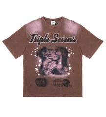 Triple Sevens All Star Tee Brown
