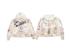 Saint Michael ST126 Full Graphic Collage Hoodie