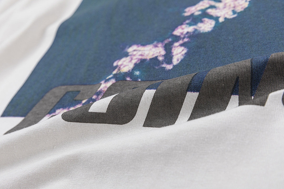 Saint Michael High-Collar Lightning & Arch Logo Sweatshirt