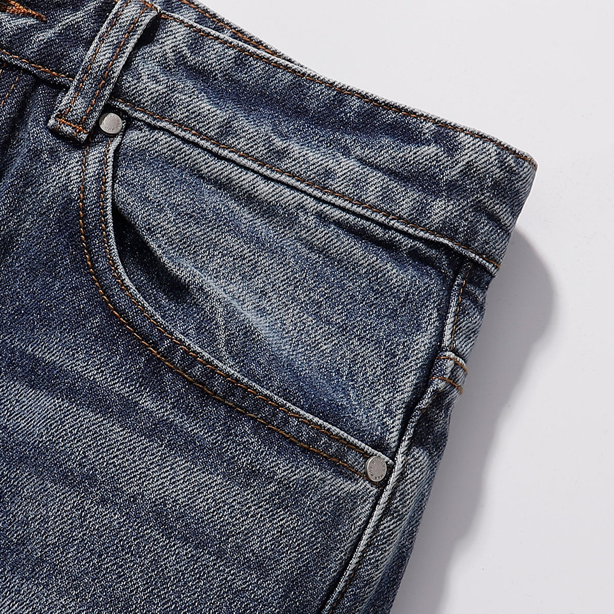 West Coast Choppers Two-Tone Patchwork Denim Jeans