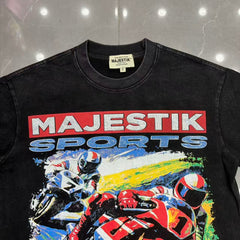 MAJESTIK Superbike Racing Graphic T-Shirt