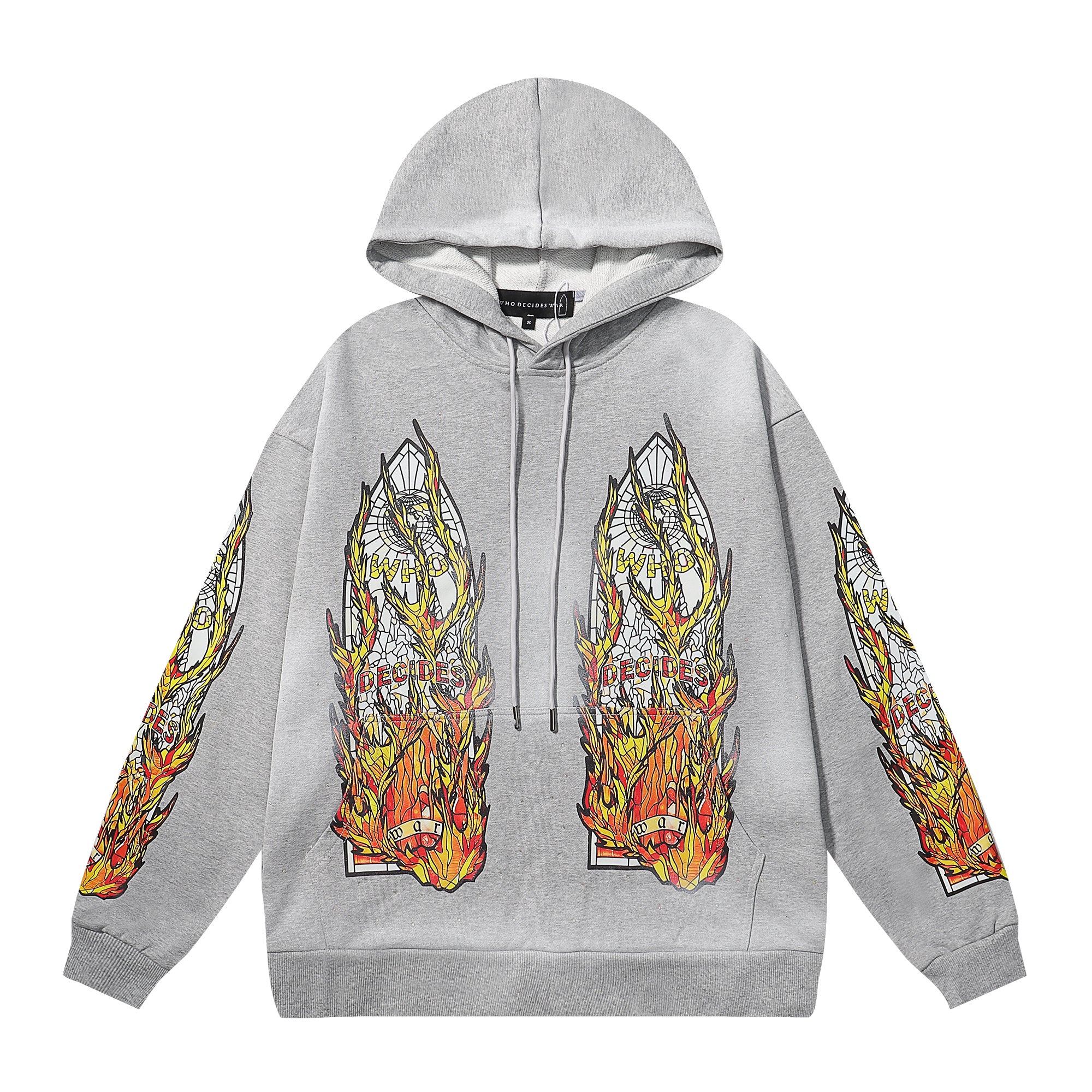 West Coast Choppers Flame Graphic Pullover Hoodie