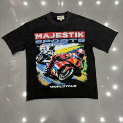 MAJESTIK Superbike Racing Graphic T-Shirt