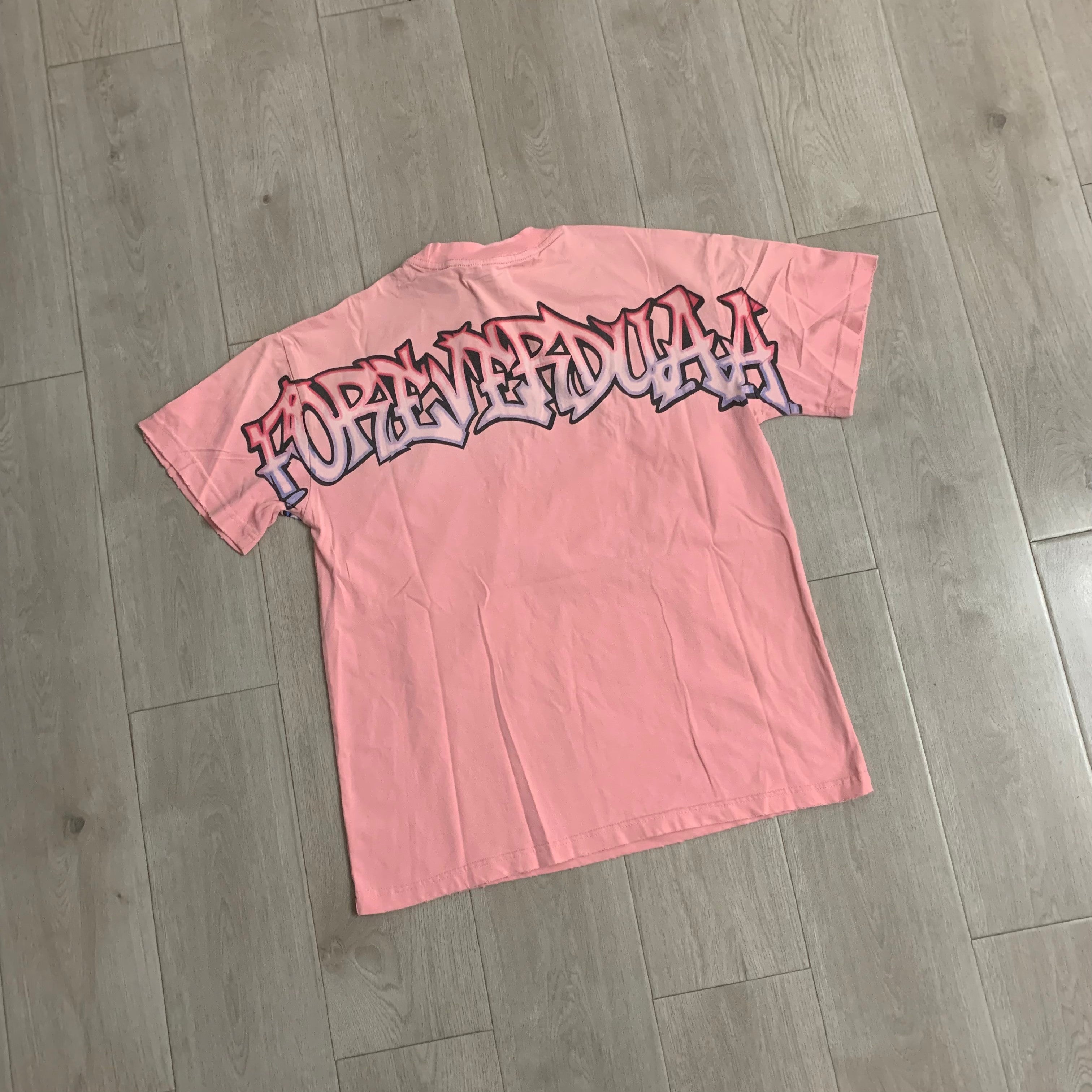 DUAA High-Contrast Direct Print Graphic Streetwear T-Shirt