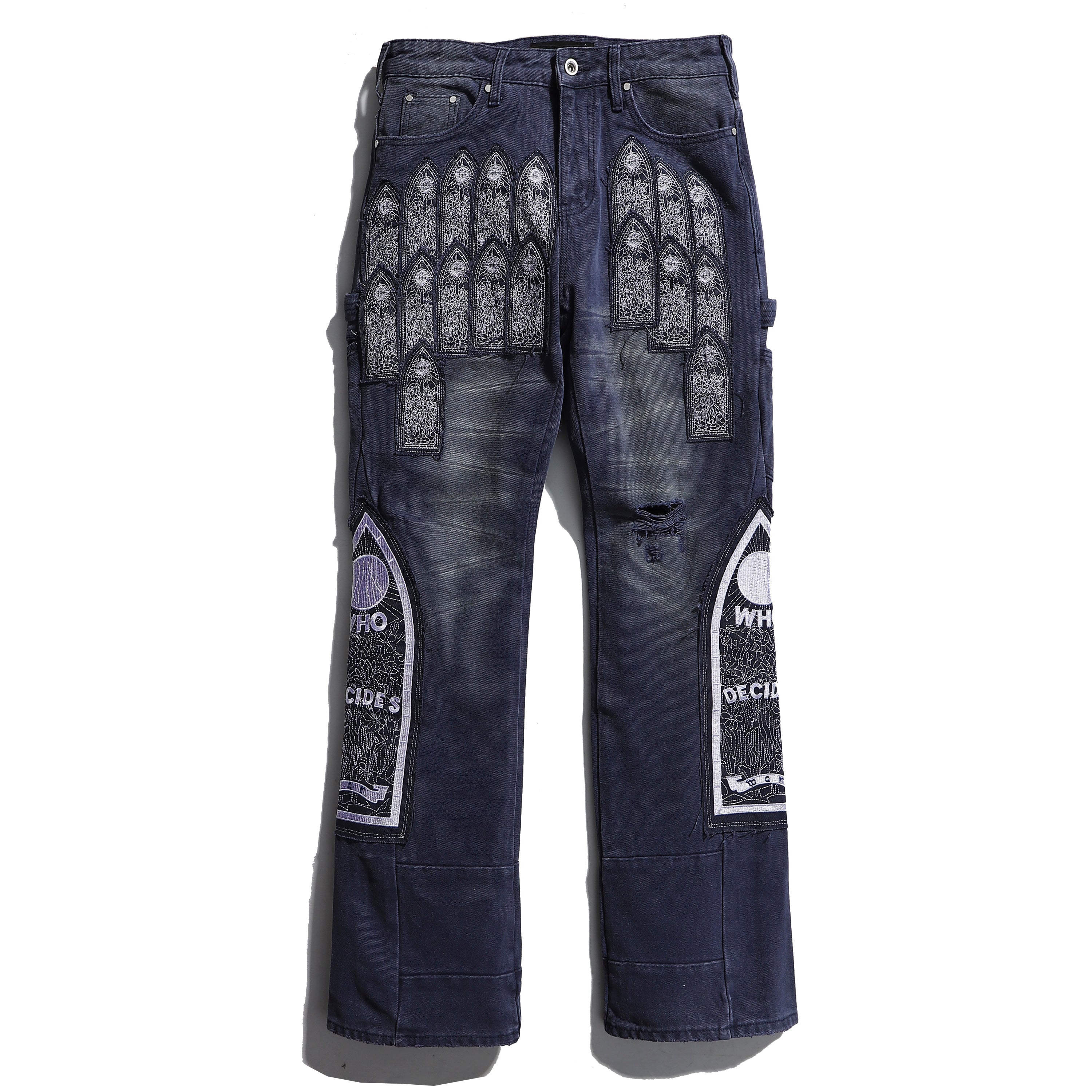 West Coast Choppers Custom Graphic Denim Jeans