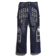 West Coast Choppers Custom Graphic Denim Jeans