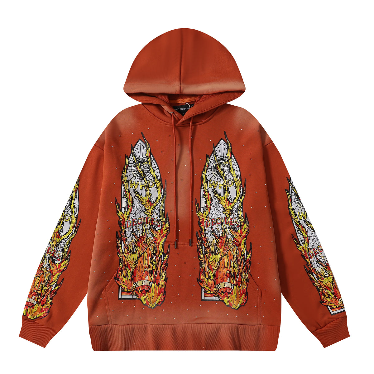 West Coast Choppers Graphic Printed Pullover Hoodie