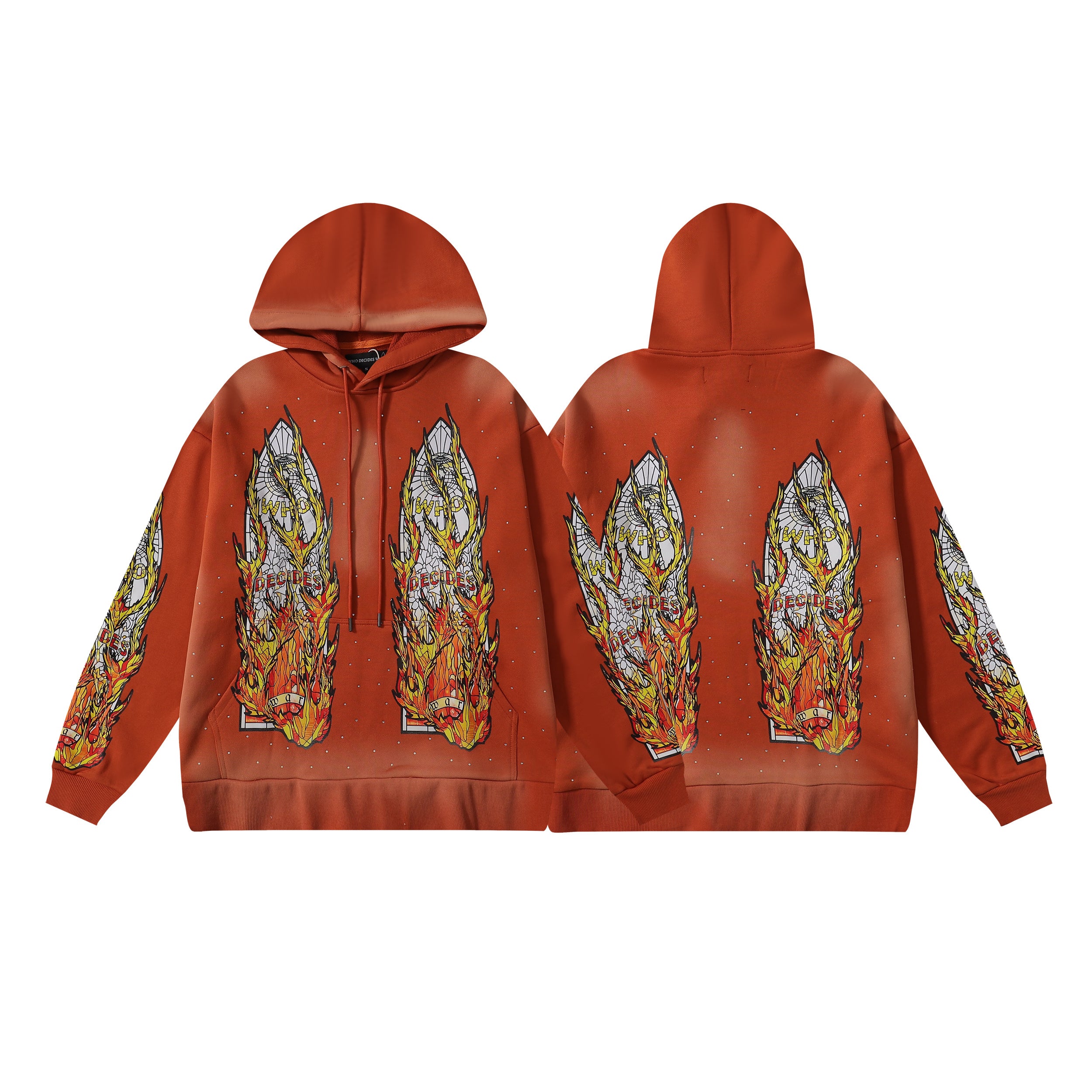 West Coast Choppers Graphic Printed Pullover Hoodie