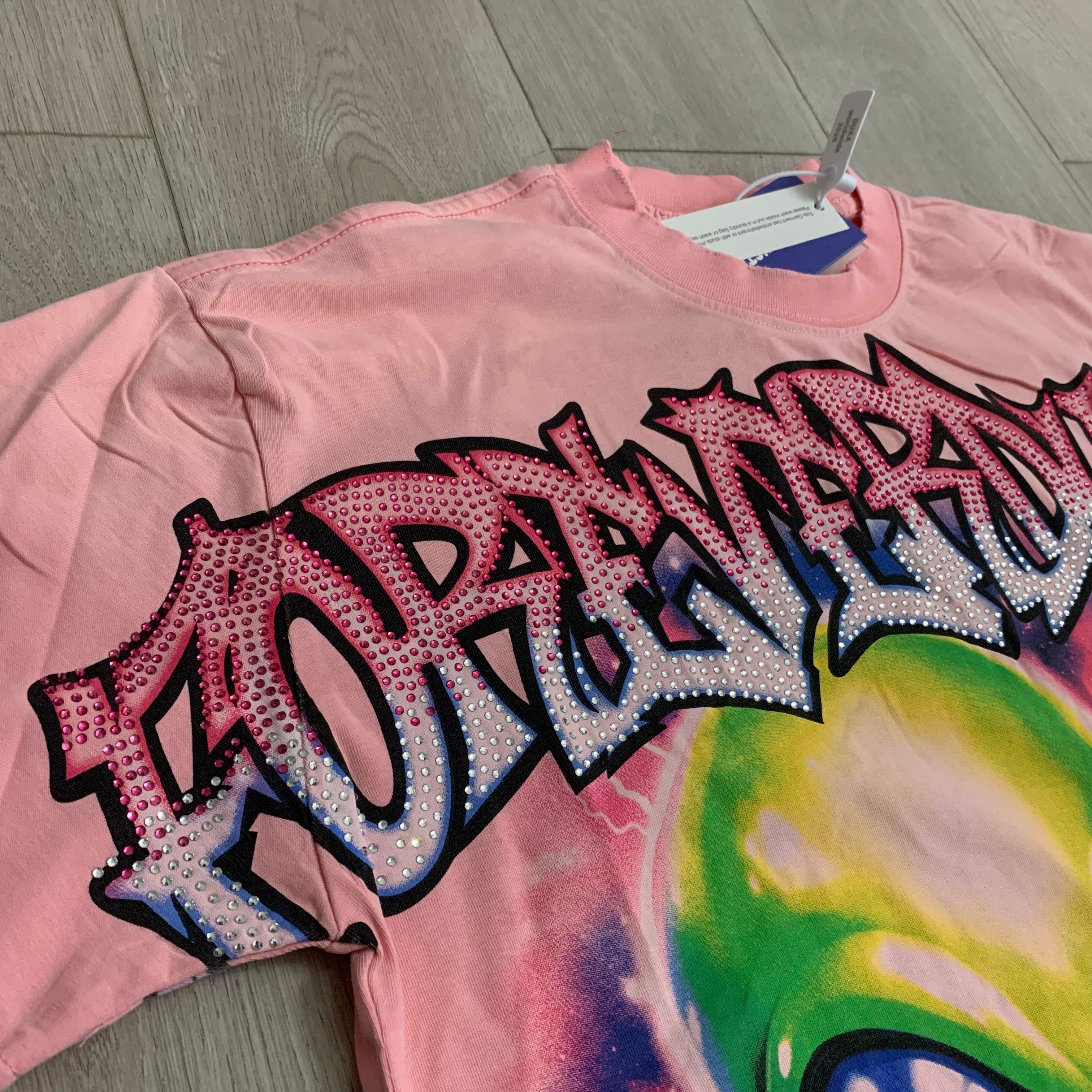 DUAA High-Contrast Direct Print Graphic Streetwear T-Shirt