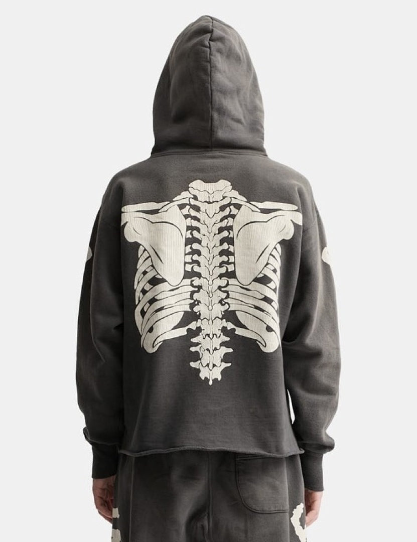 Saint Michael ST148 Skeleton Graphic Hoodie